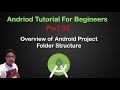 Android Tutorial For Beginners # Part 03  Overview of Android Project Folder Structure