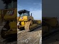 2020 CAT D6 XE loading for transport to Texas. #heavyequipment #dozer #heavyhaul #trucking #d6