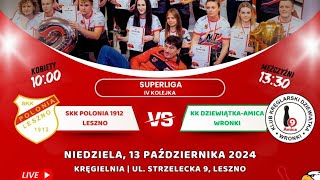 SK | SKK Polonia 1912 Leszno vs KK Dziewiątka Amica Wronki | 13.10.2024