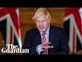 Coronavirus: Boris Johnson holds daily UK briefing – watch live