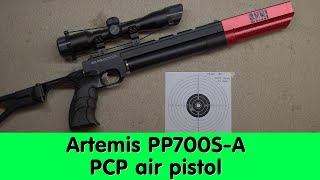 Artemis PP700S-A airgun review(gaps) + custom silencer