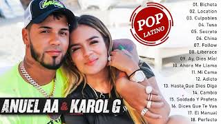 Anuel AA, Karol G Mix 2023 - Pop Latino 2023 - Mix Reggaeton 2023