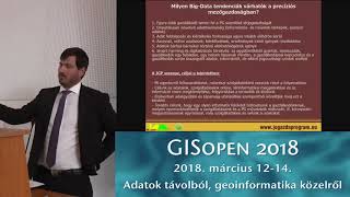 GISopen 2018 konferencia: Szabó Kornél