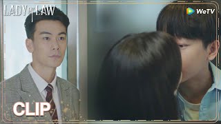 Lady Of Law | Clip EP22 | Xu Jie kissed Song Xiu in front of her ex! | WeTV  | ENG SUB