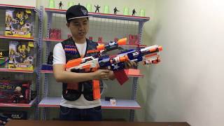Súng bắn đạn xốp Soft Gun phiên bản Captain - Asun.vn