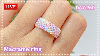 봄맞이 우정반지 만들기 How to make  spring friendship ring