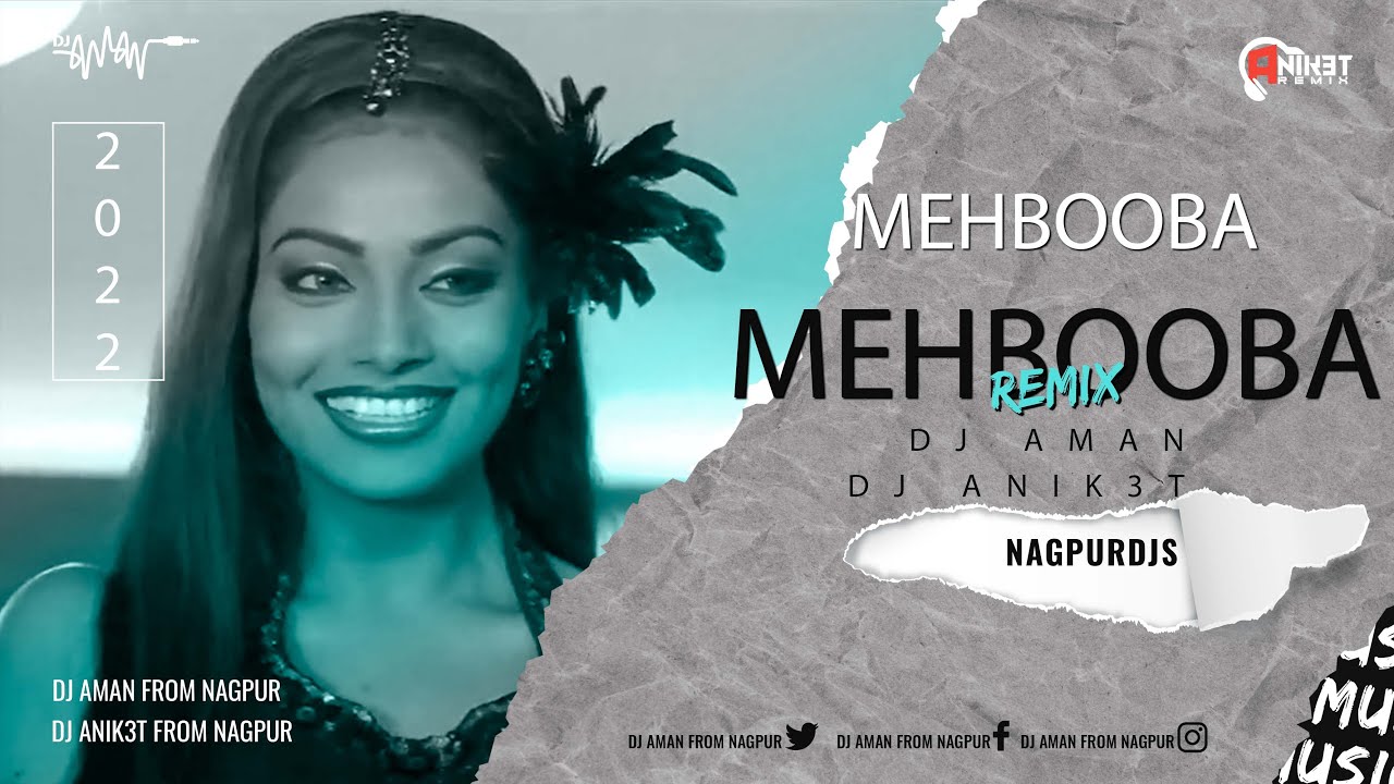 Tu Sirf Mera Mehboob Dj Aman Dj Anik3t Remix Youtube