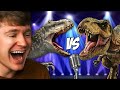 TYRANNOSAURUS REX and INDOMINUS REX Sings a SONG! (Reaction)