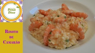 Simples e Fácil! Risoto Cremoso de Camarão #129