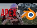 How to Import and Texture Apex Legends Models in Blender ( easy tutorial blender 3.6+ )