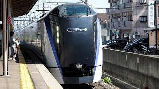 2019/06/01 【トップ編成】 あずさ10号 E353系 S205+S101編成 塩尻駅 \u0026 小淵沢駅 | \