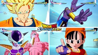 Dragon Ball Sparking Zero - All Super Attacks / All Skill Attacks / All Super Moves / All Characters