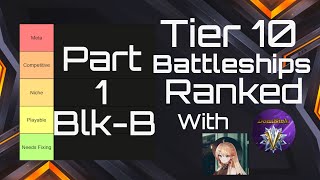 Tier 10 Battleships Ranked in World of Warships Blitz Part 1 - feat. @DontSinkV \u0026 @Saiyajin434