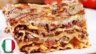 Authentic Italian Lasagna Recipe | FAMOUS ITALIAN FOOD