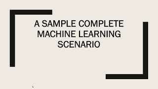 006 Machine Learning with Python: Complete Sample Project Part I