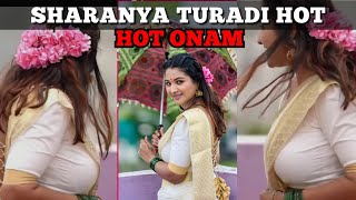 Sharanya Turadi Hot Onam | Tamil Serial Actress | Actress Hot @primeglitz8565