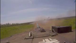 Leopard 2A6 роздає на Запорізькому напрямку