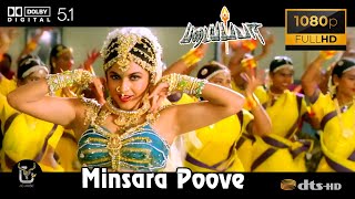 Minsara Poove Padayappa Video Song 1080P Ultra HD 5 1 Dolby Atmos Dts Audio