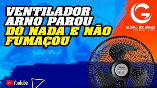 VENTILADOR ARNO PAROU DO NADA E NÃO FUMAÇOU? VOU TE MOSTRAR PASSO A PASSO. SE INSCREVE 👍