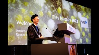 Dies Natalis 2023 Closing Speech Jeroen Geurts - Rector Magnificus VU Amsterdam