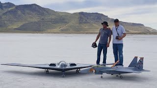 CARF B-2, Jet Legend F-15 and  Skymaster F-16 flight at Bonneville Jets 2021