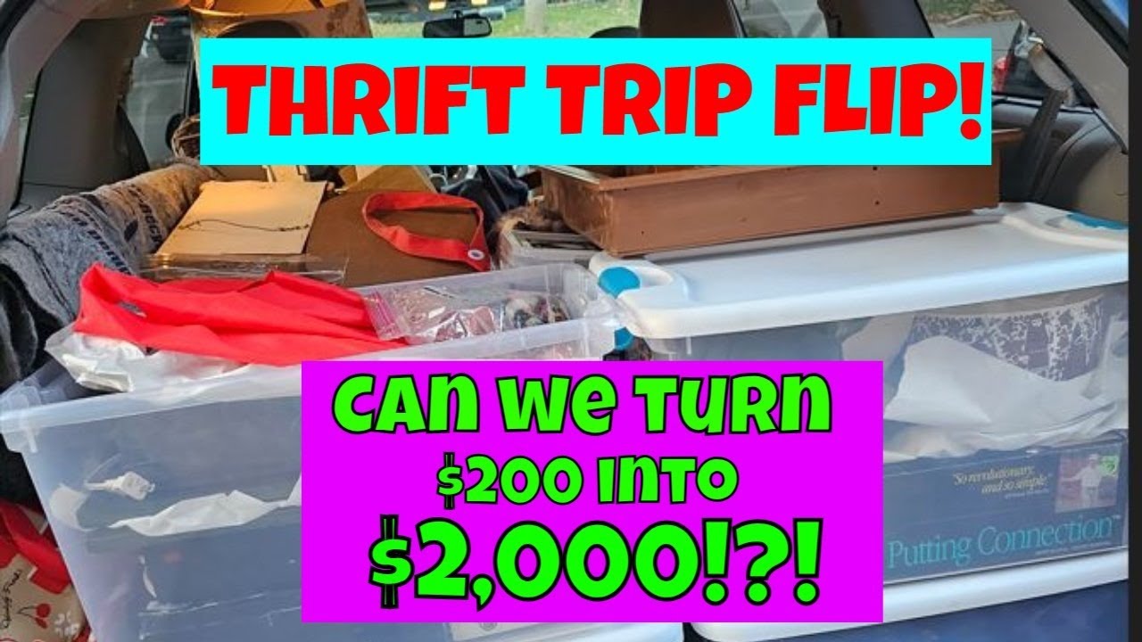 Took a Trip to find Things to FLIP! We hope turn 200 into 2 THOUSAND!