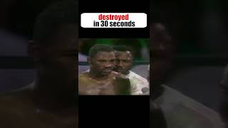 The FASTEST knockout of MIKE TYSON's career #shorts