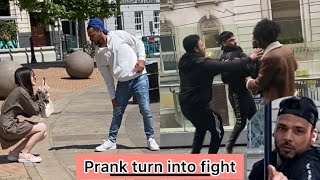 prank turned into fight funny pranks compilation