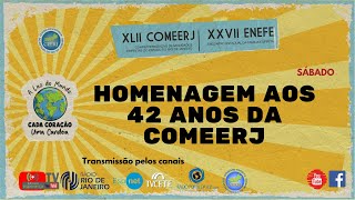 💕 Noite de Sábado 💕 XLII COMEERJ ✳️ Tema: A luz do Mundo: Cada Coração um Candeia