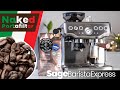 Pulling the Espresso Shot | SAGE BARISTA EXPRESS | Naked Portafilter with Double Shot Basket