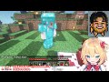 【minecraft】天空あくあタワードッキリ計画！【ホロライブ 赤井はあと】