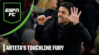 Arteta’s touchline antics: Did the Arsenal boss do TOO MUCH vs. Newcastle? 👀 | ESPN FC