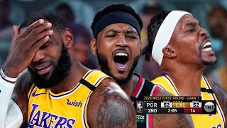LA Lakers vs Portland Trail Blazers Full GAME 1 Highlights | August 18 | NBA Playoffs