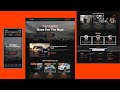 responsive car rental website using html css and javascript  ( Hindi / Urdu ) || Source Code