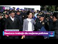 Claudia Sheinbaum destaca el trabajo de mujeres policías | Noticias con Yuriria Sierra