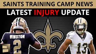 Michael Thomas Injury Update + Saints Training Camp News On Jameis Winston, Marcus Davenport News