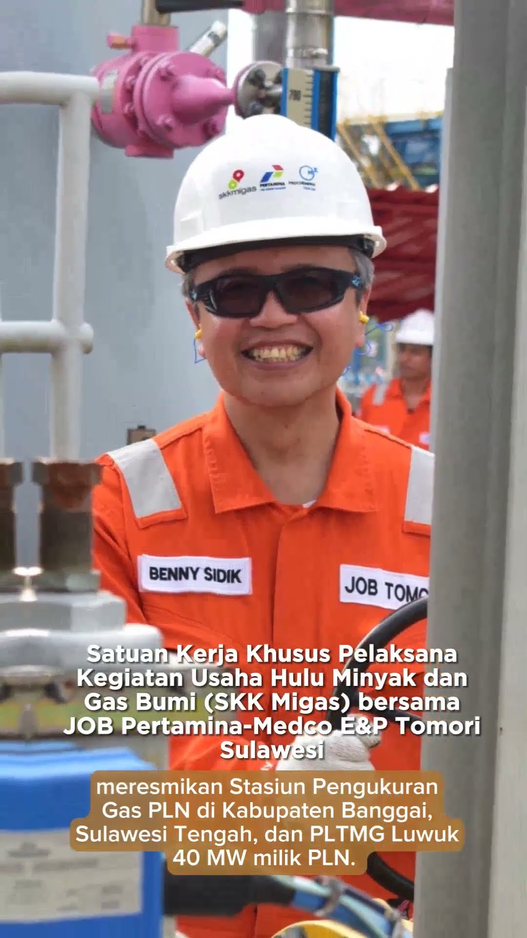 Stasiun Pengukuran Gas PLN-JOB Tomori Resmi Beroperasi - YouTube