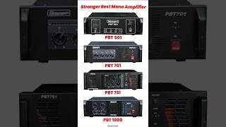 Stranger Best Mono Amplifier🔥| Saroj Sound System| Stranger Amplifier PBT 501, PBT 701 #shorts #dj