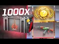 SO MANY GOLD UNBOXINGS!! (1000x Bravo Case Opening)