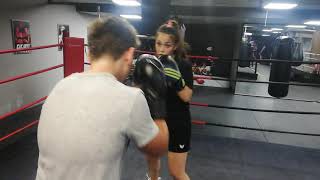 DİLARA YÜCEL \u0026 MERT BİÇERGİL BOXING TRAINING ESKİŞEHİR