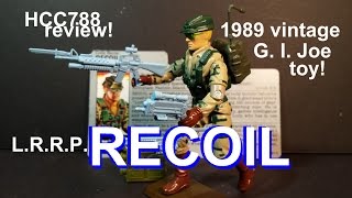 HCC788 - 1989 RECOIL - L. R. R. P. - vintage G. I. Joe toy review! HD S02E43