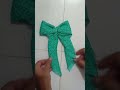 shorts video beautiful mini hand med bow diy diyscrunchie diycrafts fashion sewing