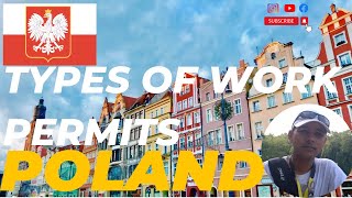 POLAND Types of  Work Permits in Poland and its details - Description in Tamil -1080 P