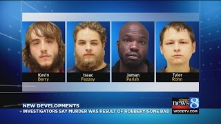 4 of 6 suspects in armed robbery, murder charged