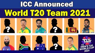 🏆World T20 Team 2021✅Best XI of ICC T20 World Cup 2021 🏆ICC announces best XI of T20 World Cup 2021