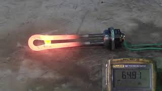 Water Heater Element Dry Fire and X-Ray