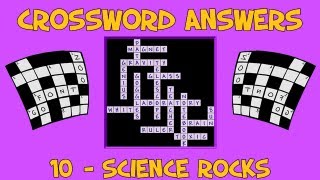 Bin Weevils Crossword Answers - Level 10 Science Rocks [Updated 2013]