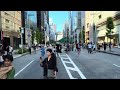 ginza tokyo • 4k japan walk a relaxing stroll through ginza 🌟