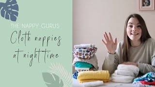 Cloth Nappies at Night Time - How to use a reusable nappy over night