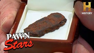 $1,200,000 Price Tag for Remnant of the Titanic Wreckage! | Pawn Stars (Season 8)